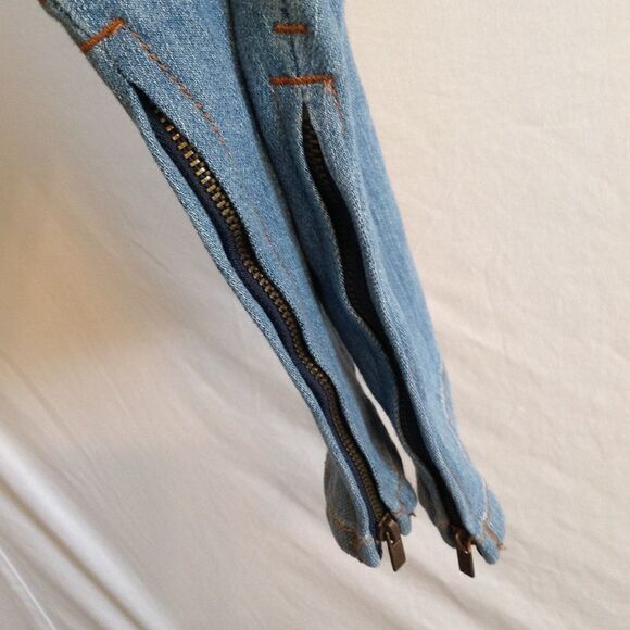 Joe's Jeans Light Blue "The Jean Legging" Distressed Jeans Size Small - Picture 6 of 8